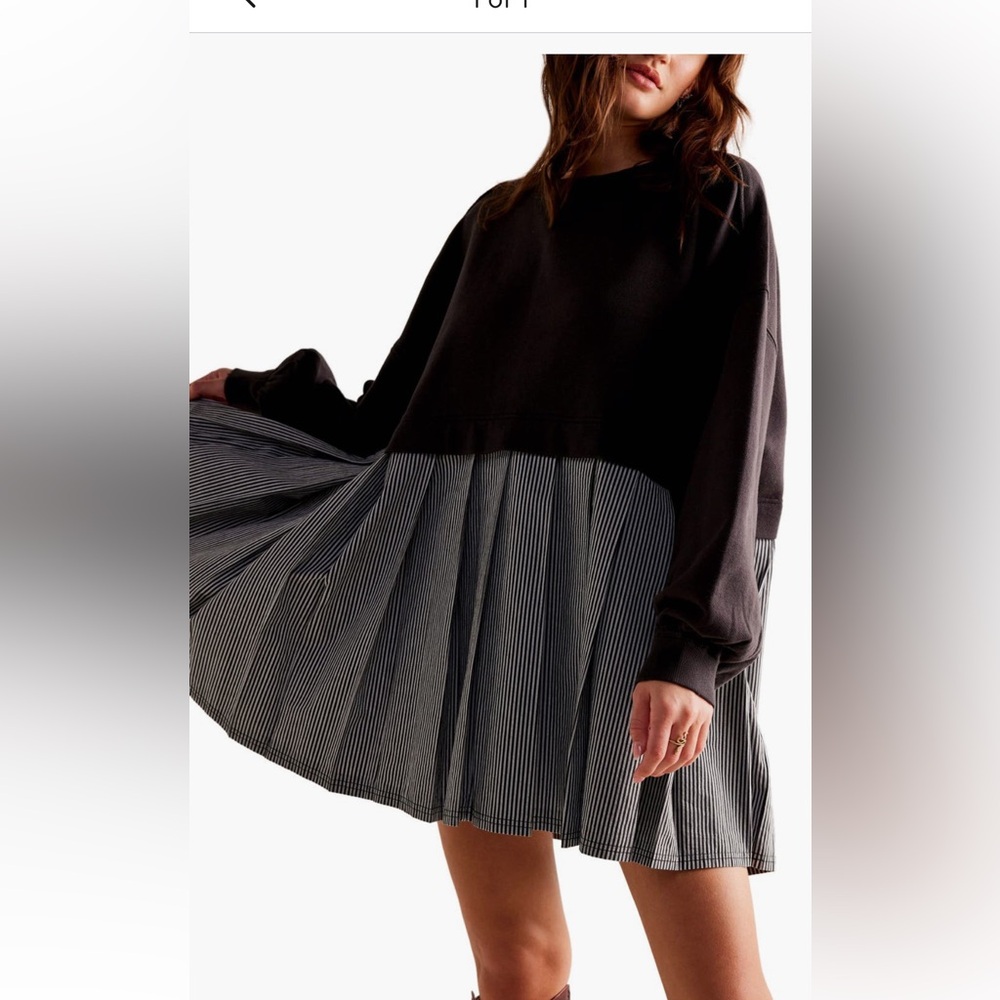 Free People sweatshirt dress